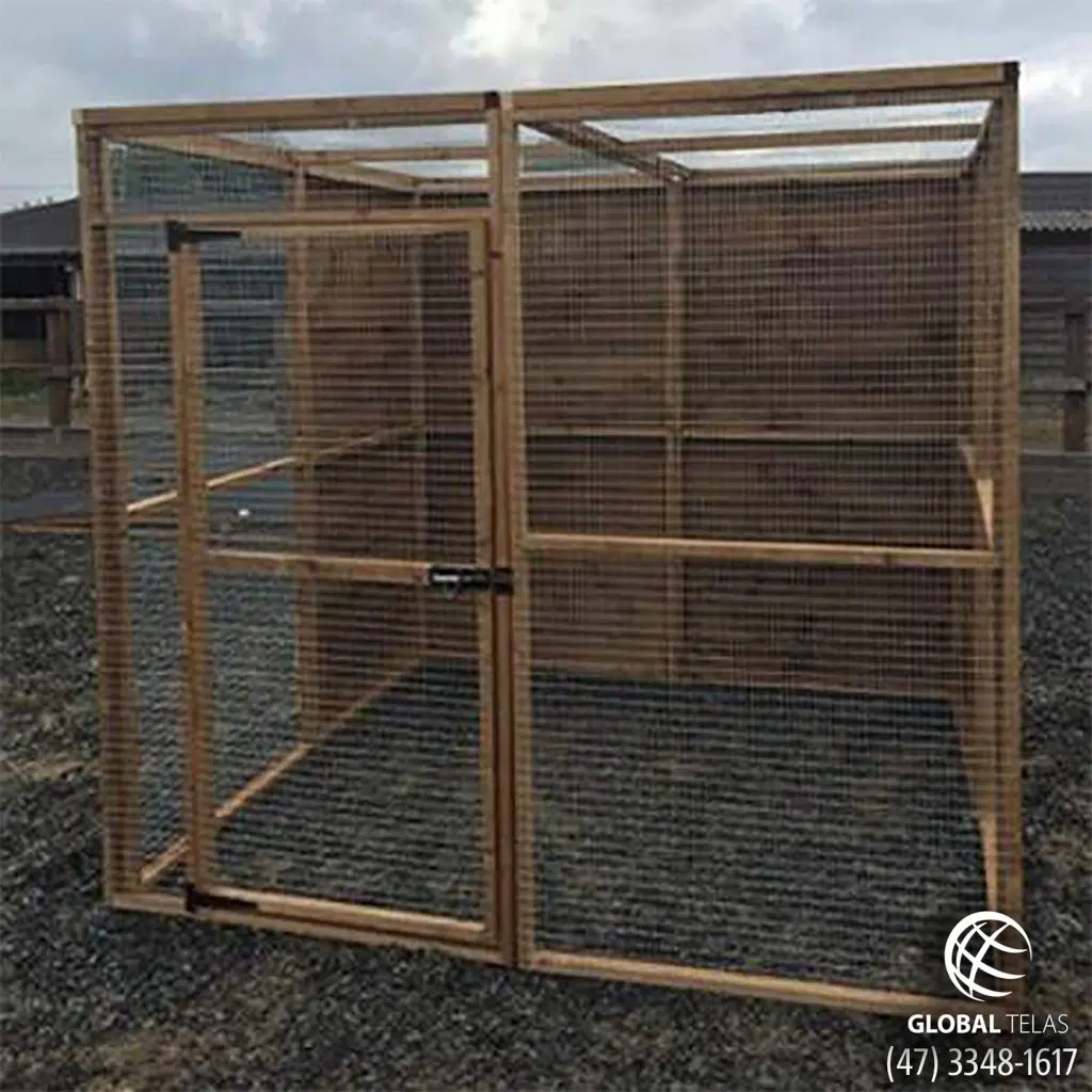 viveiro estrutura madeira